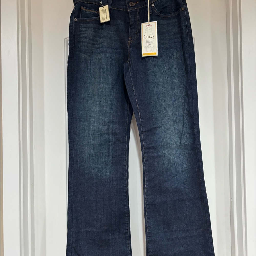 Levi's Women's Boot Cut Jeans - Dark Blue